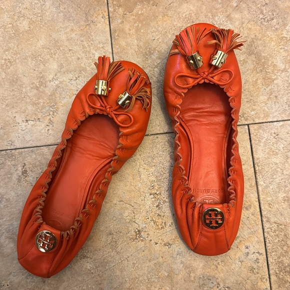 Tory Burch Reese Mestico Tassel Flats - Picture 4 of 7